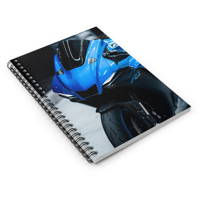 Yamaha R1 Motorcycle Spiral Notebook #027 - Throttle Designs