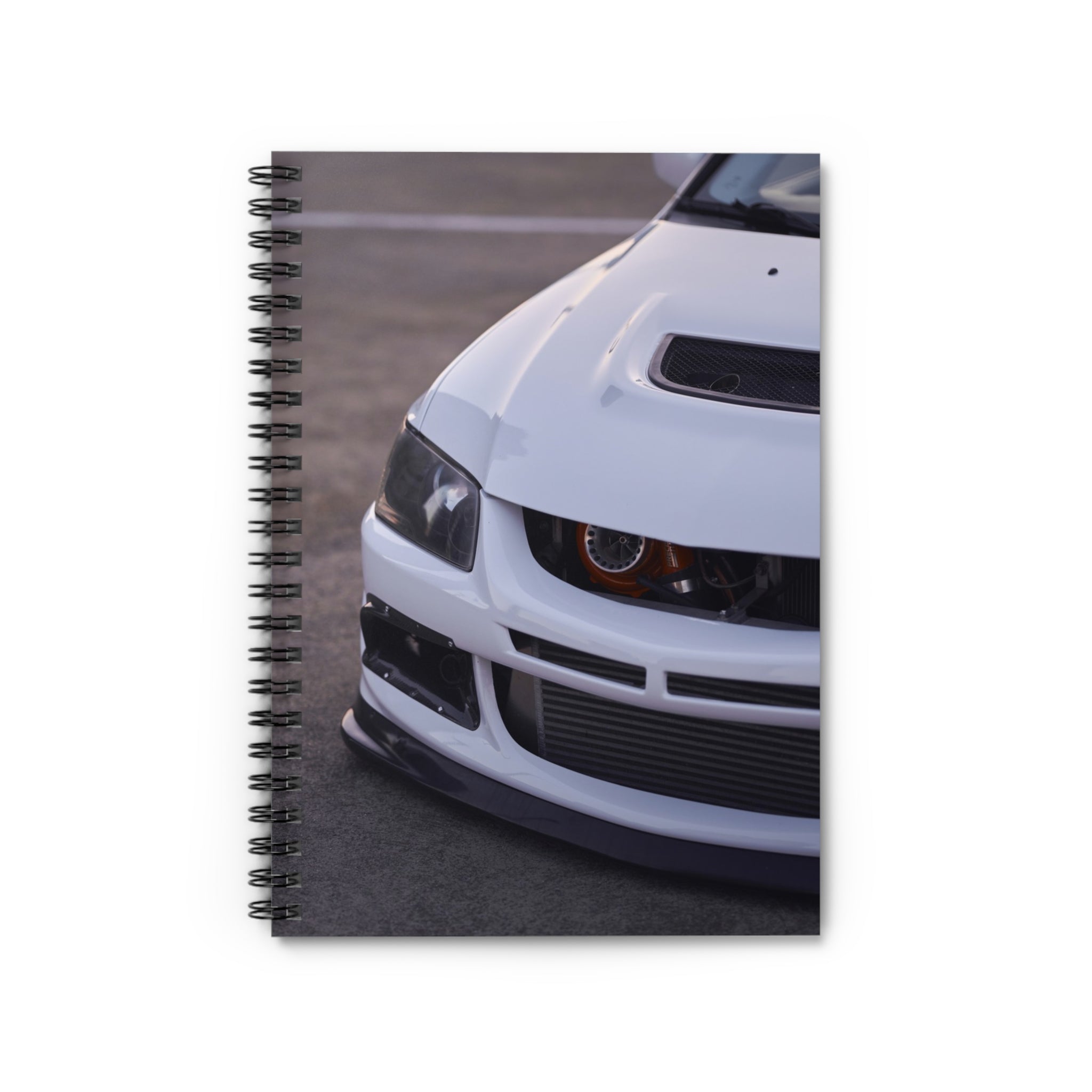 Mitsubishi Evo 8 Automotive Spiral Notebook #023 - Throttle Designs