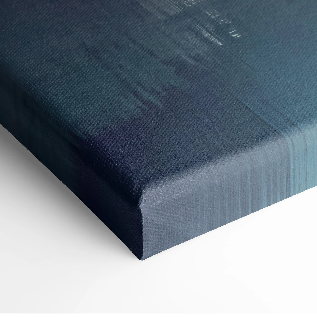Mercedes-AMG GT Black Series inspired supercar canvas art featuring textured gradient navy to teal blue hues wall print