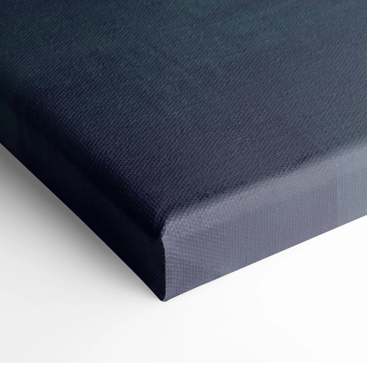 Porsche 911 GT2 RS inspired automotive wall art in dark navy textured woven canvas with slightly raised edges