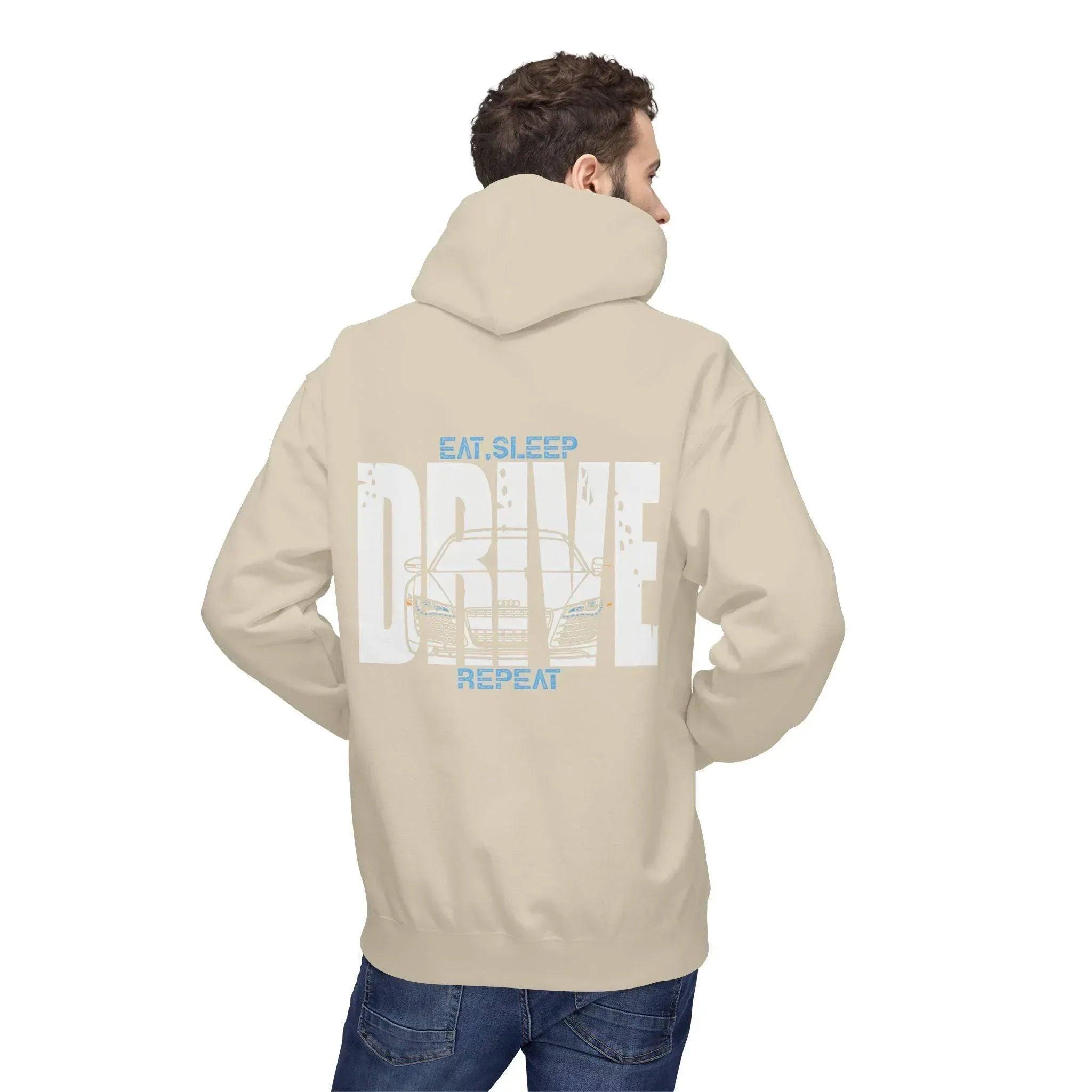 Audi R8 DRIVE Fleece Hoodie - Premium Comfort & Style for Enthusiasts