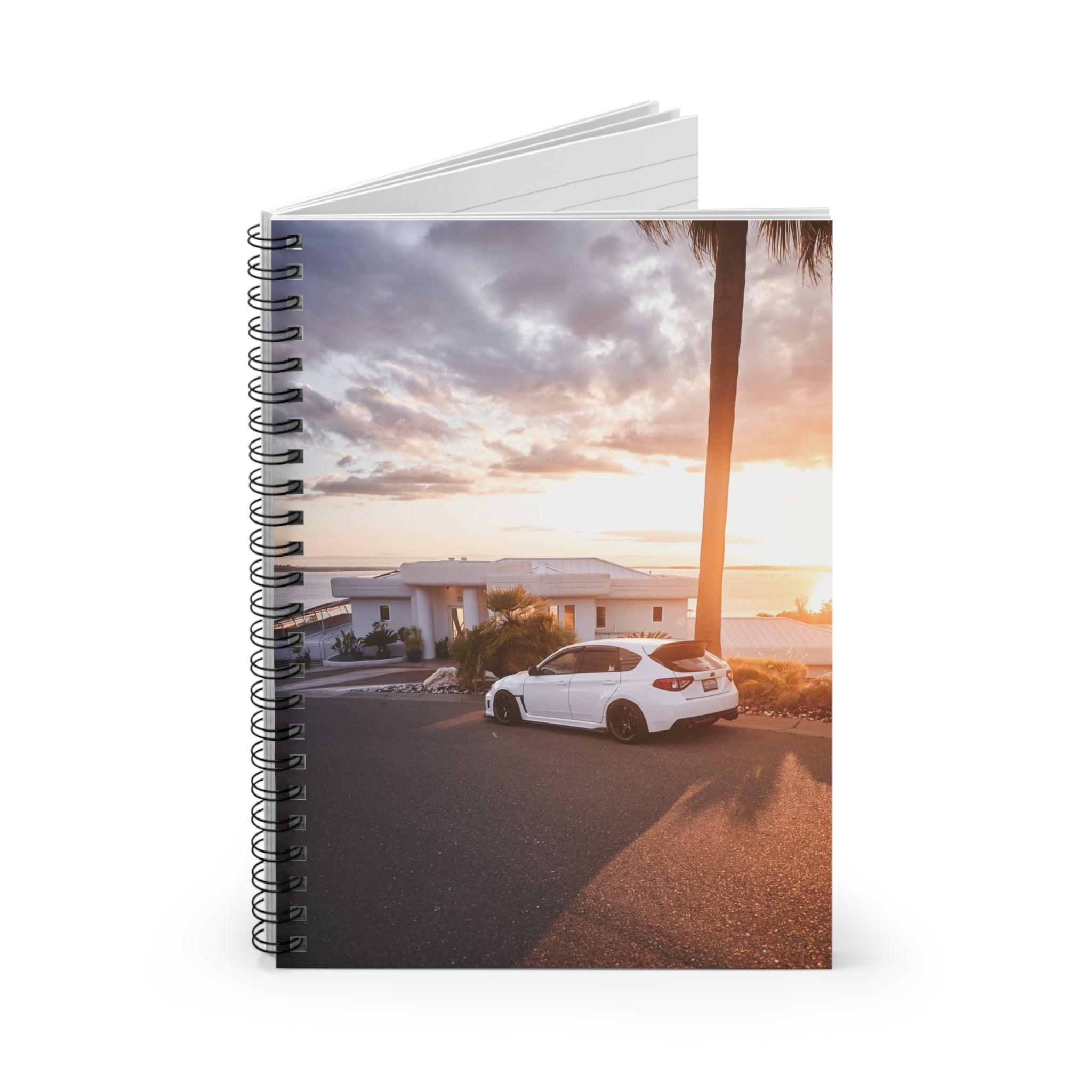 Subaru WRX STI Automotive Spiral Notebook #007 - Throttle Designs