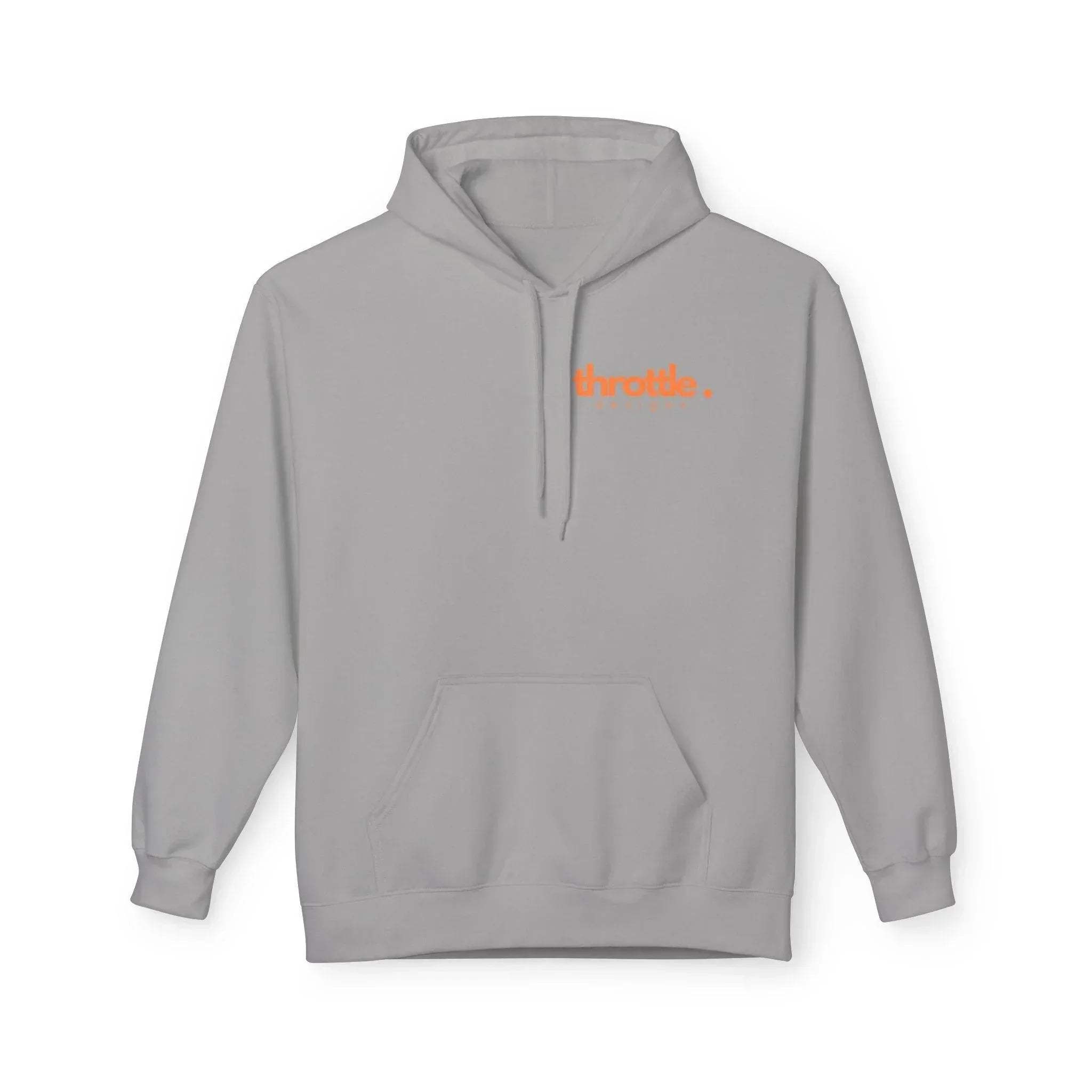Cozy Cat Lover's Retro Sunset Fleece Hoodie