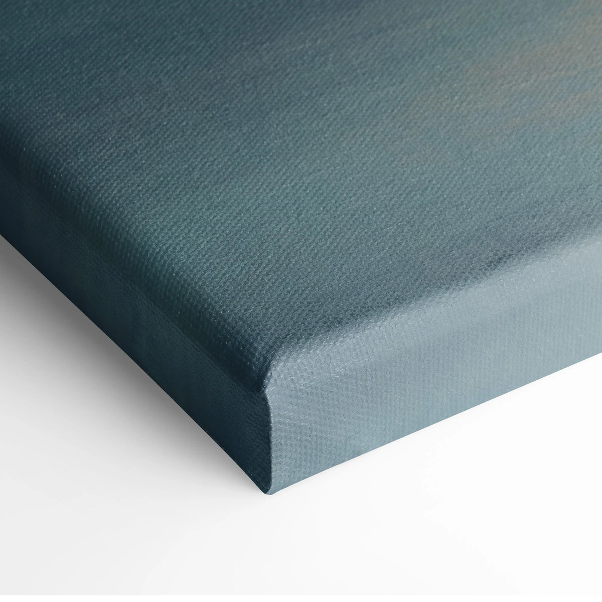 Teal canvas print with subtle gradient and textured weave for luxury ferrari laferrari inspired automotive wall art