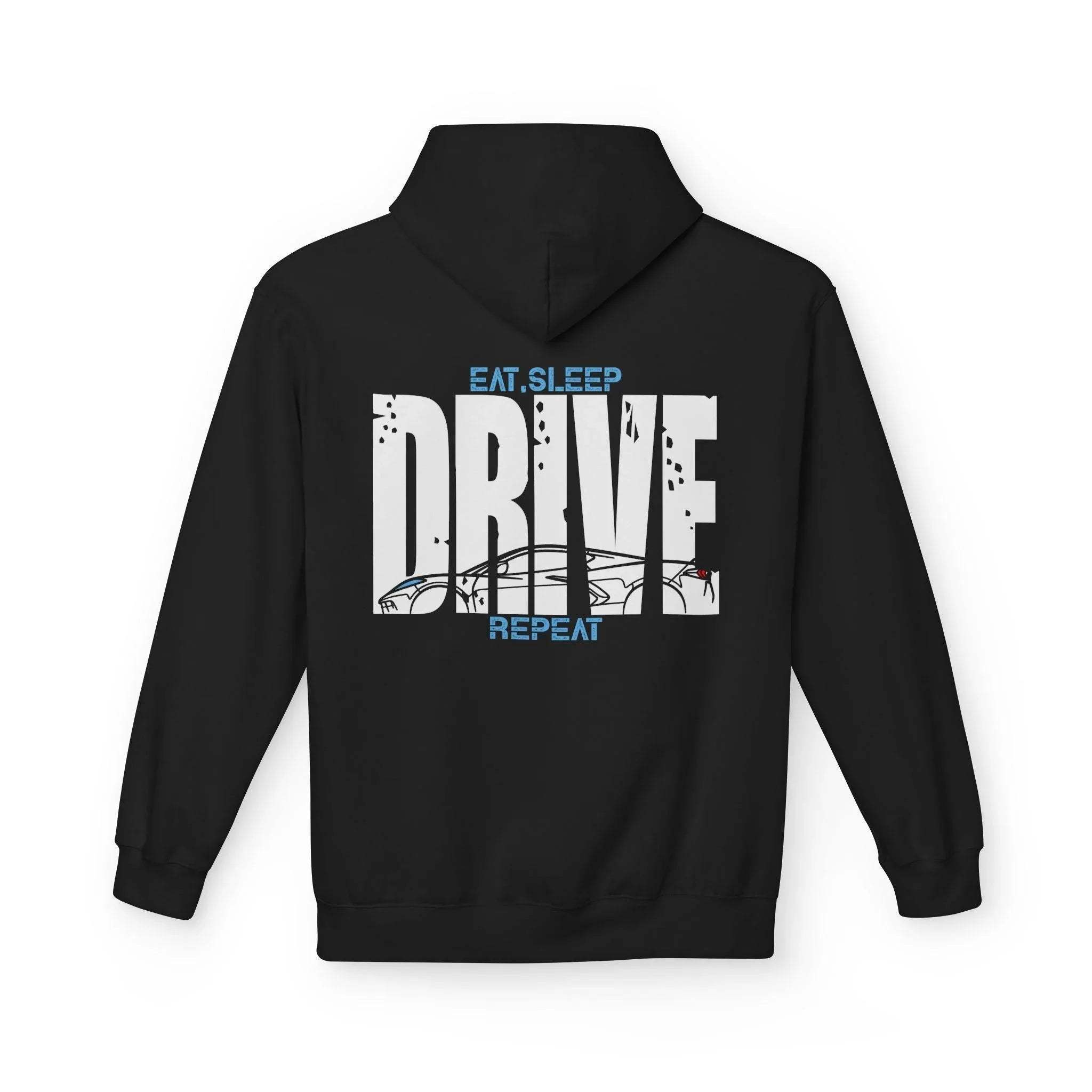 Chevrolet C8 Corvette DRIVE Cozy Fleece Hoodie for Car Enthusiasts