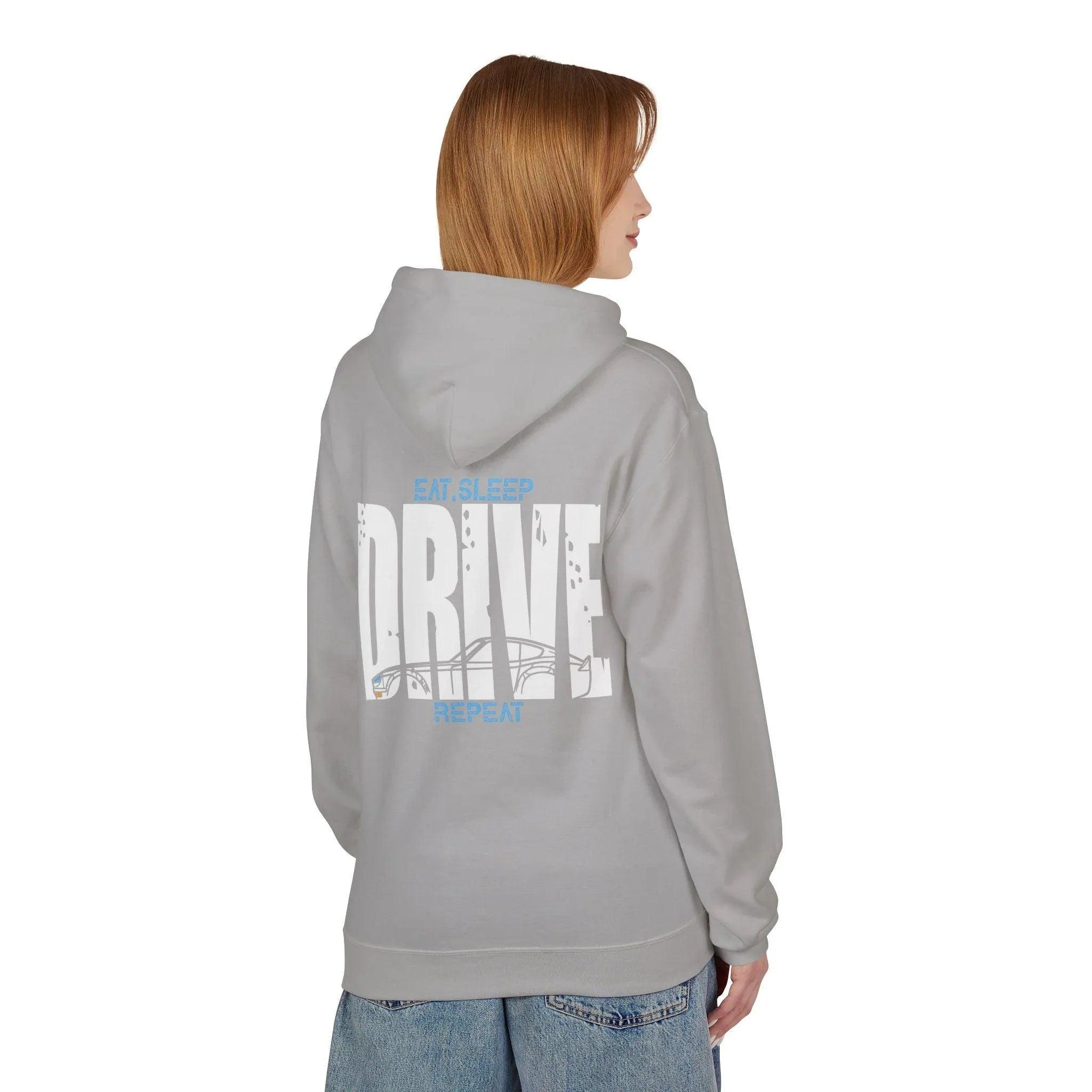 Nissan Datsun 240z DRIVE Classic Car Fleece Hoodie for Car Lovers