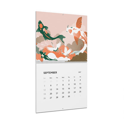 2027 Japanese Art Wall Calendar – Japan Inspired Artwork, Culture & Scenic Designs Collection