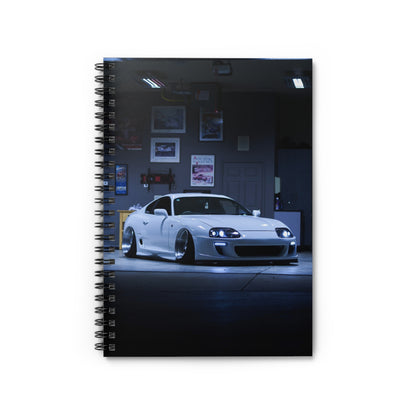 Toyota Supra Mk4 Automotive Spiral Notebook #019 - Throttle Designs