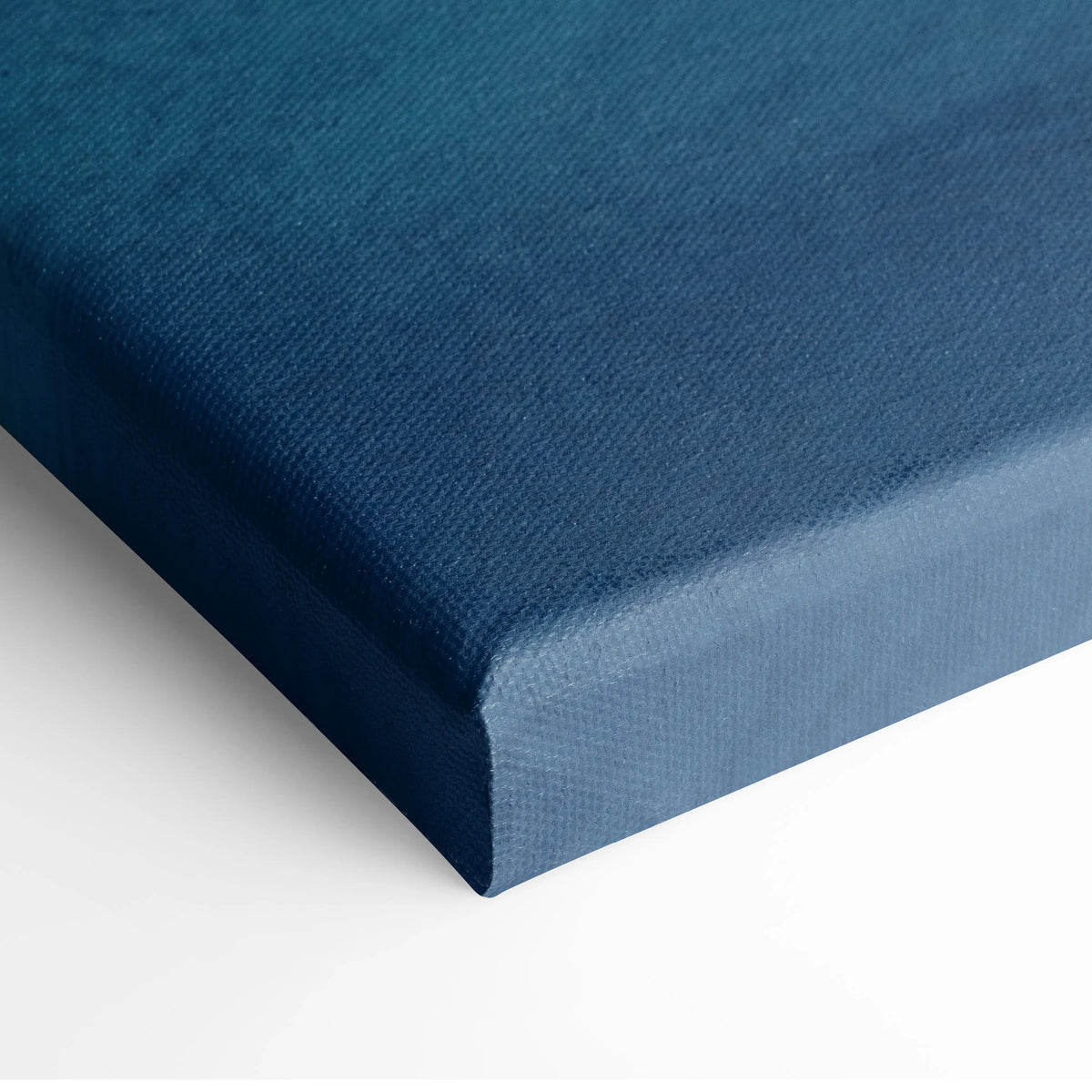 Deep blue textured fabric canvas with raised edges mazda rx-7 inspired jdm sports car wall art for living room