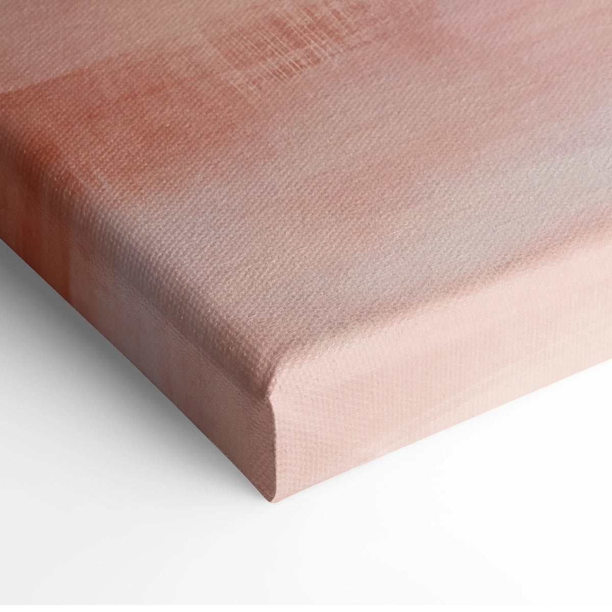 McLaren 720S inspired automotive wall art on a soft blush pink woven canvas with textured and raised edges