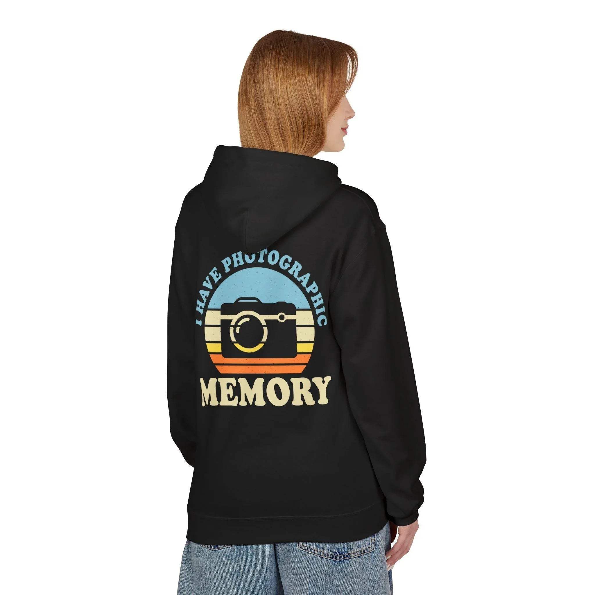 Ultimate Comfort "Photographic Memory" Fleece Hoodie for Photographers
