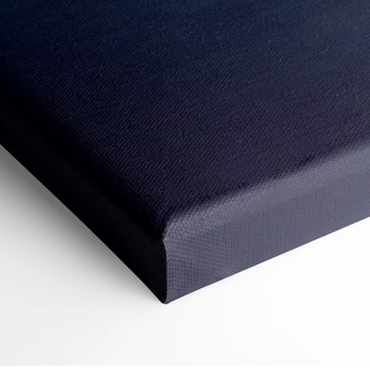 Acura nsx inspired automotive wall art featuring dark navy canvas with textured woven surface and raised edges