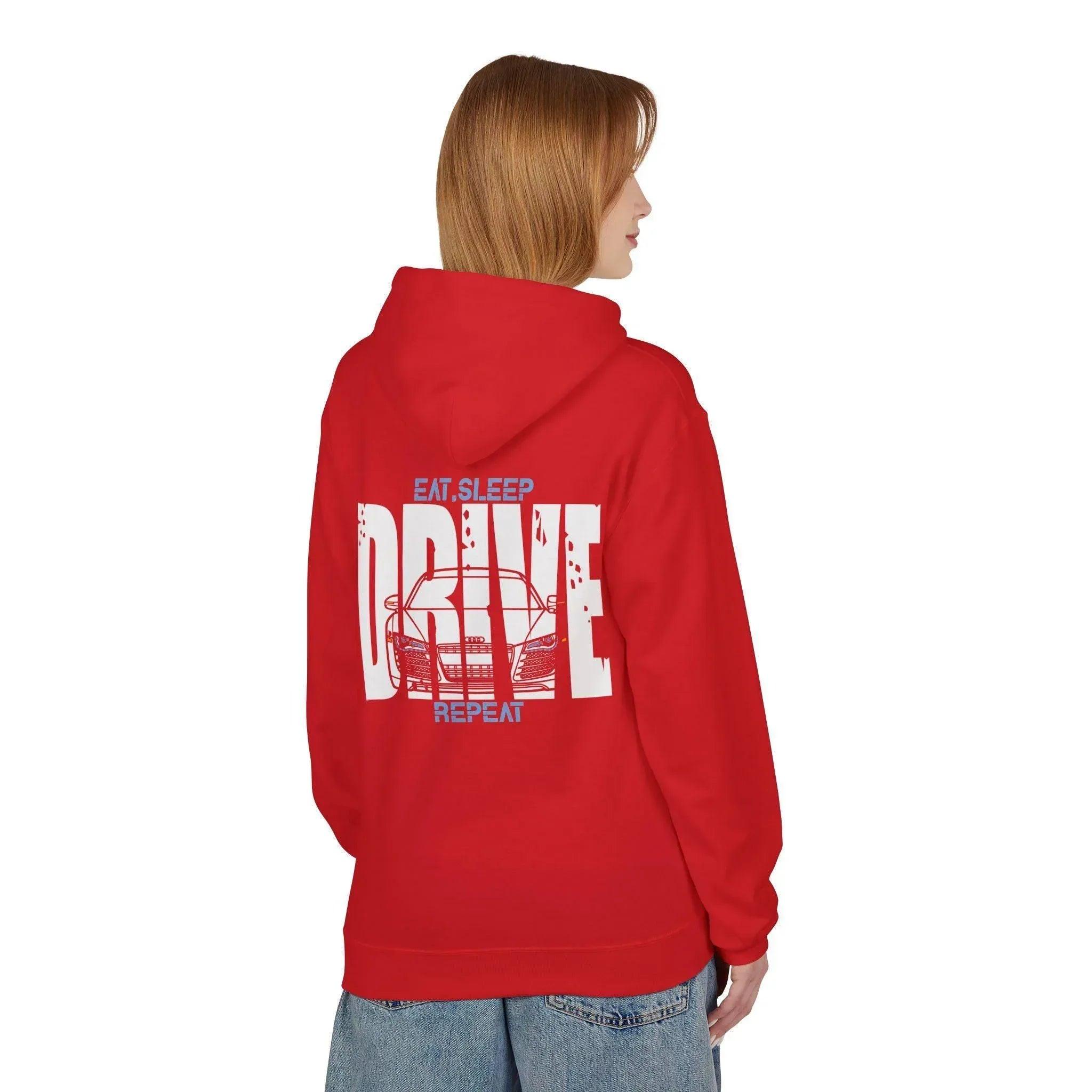 Audi R8 DRIVE Fleece Hoodie - Premium Comfort & Style for Enthusiasts