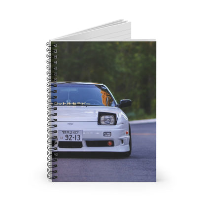 Nissan 240sx S13 Type-X Automotive Spiral Notebook #005 - Throttle Designs