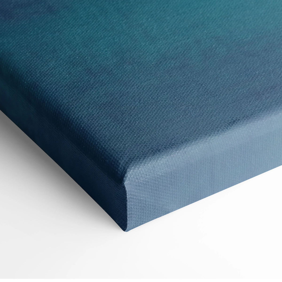 McLaren 720S inspired car wall art track edition deep teal canvas with textured woven surface and slightly raised edges