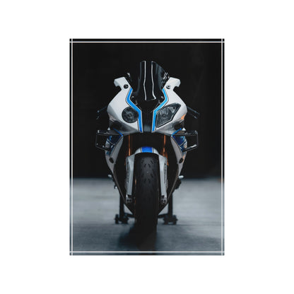 BMW S1000RR HP4 Motorcycle Acrylic Photo Block #002 - Throttle Designs