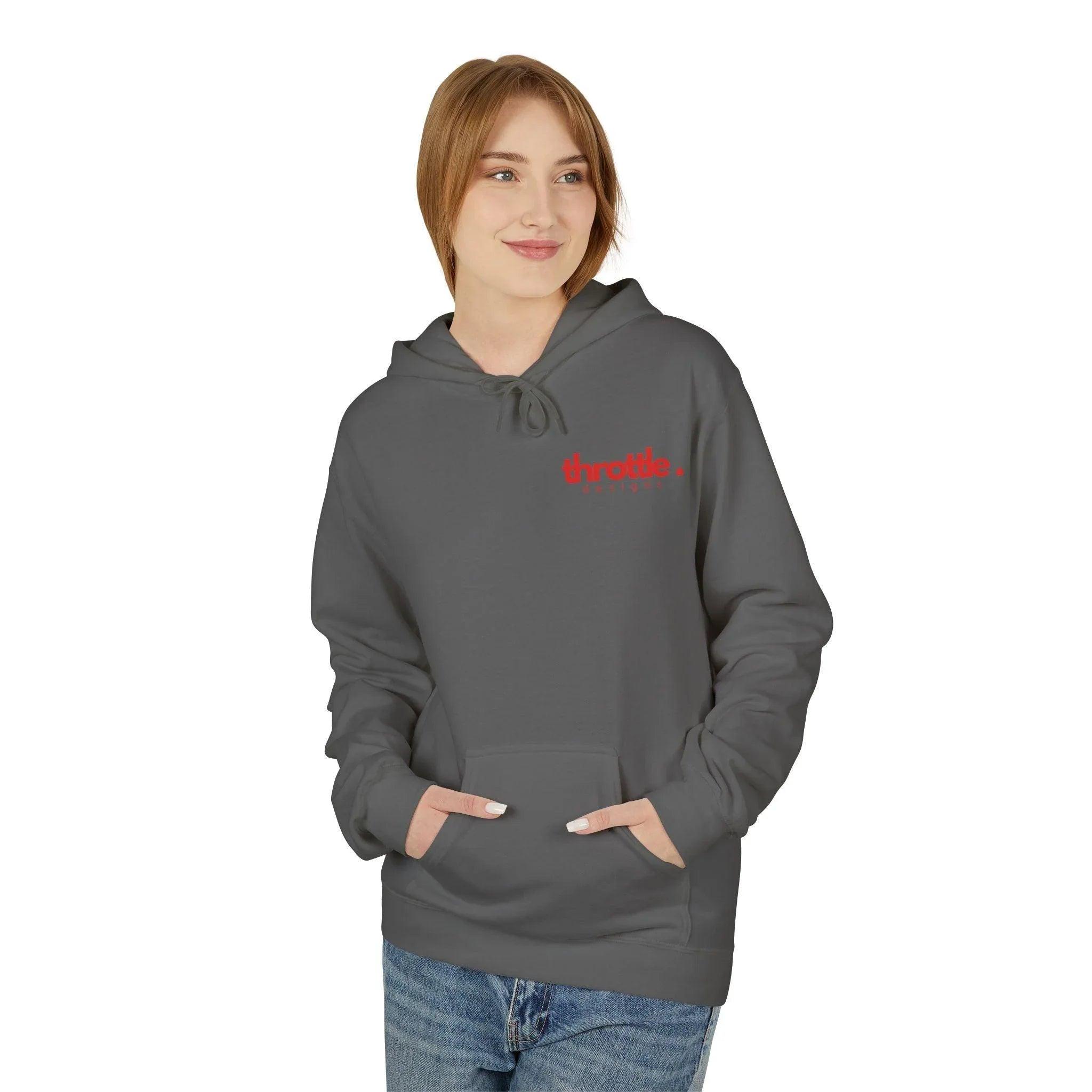 BMW Inspired S1000RR Monza Italia Fleece Hoodie Red Edition for Riders