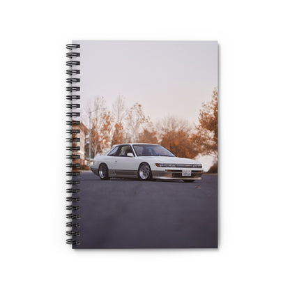 Nissan 240sx S13 Silvia Automotive Spiral Notebook #001 - Throttle Designs