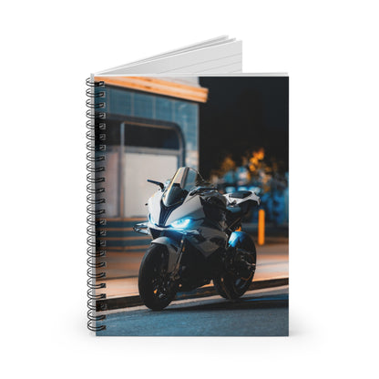 BMW S1000RR Motorcycle Spiral Notebook #089 - Throttle Designs