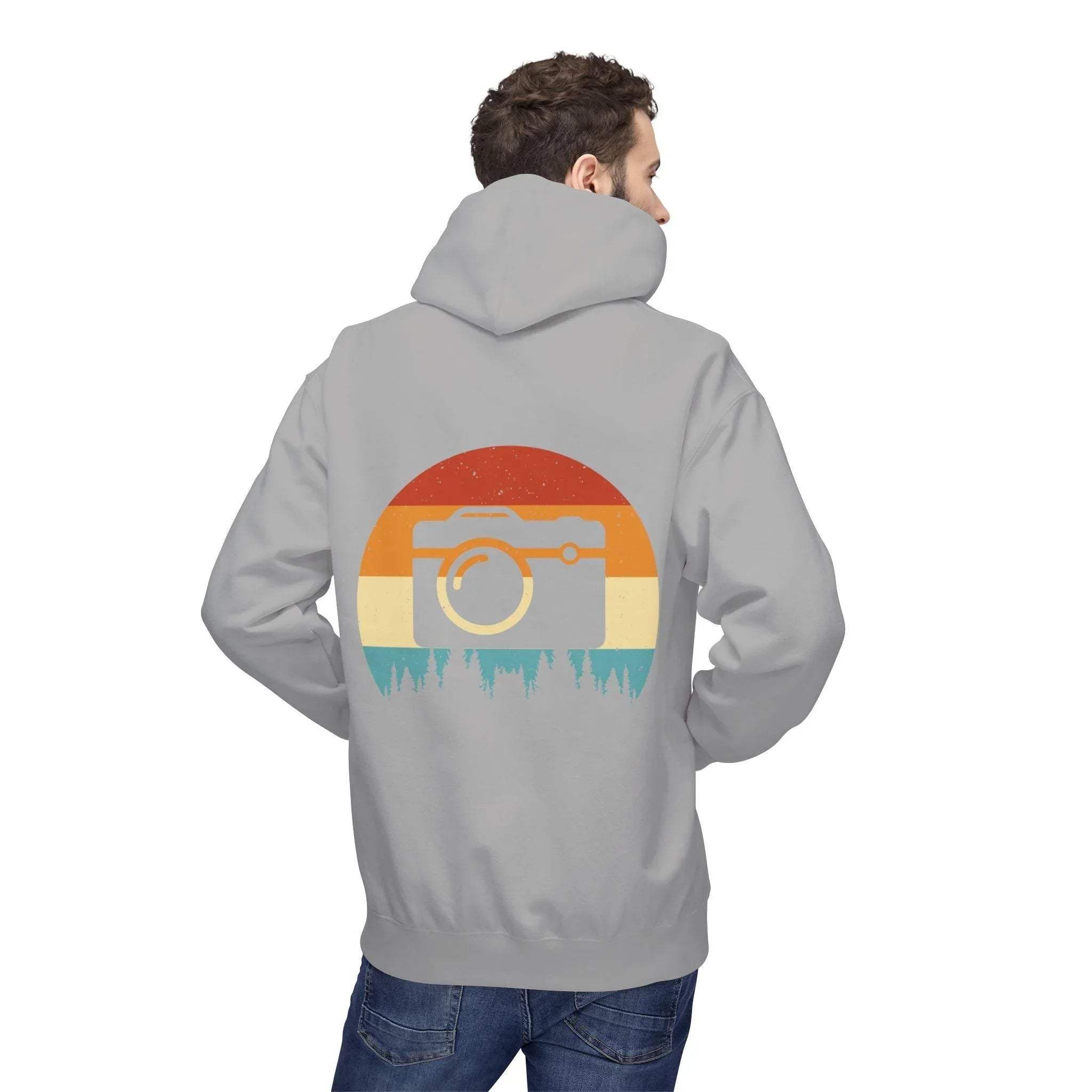 Retro Camera Fleece Hoodie - Premium Comfort & Style for Every Occasion