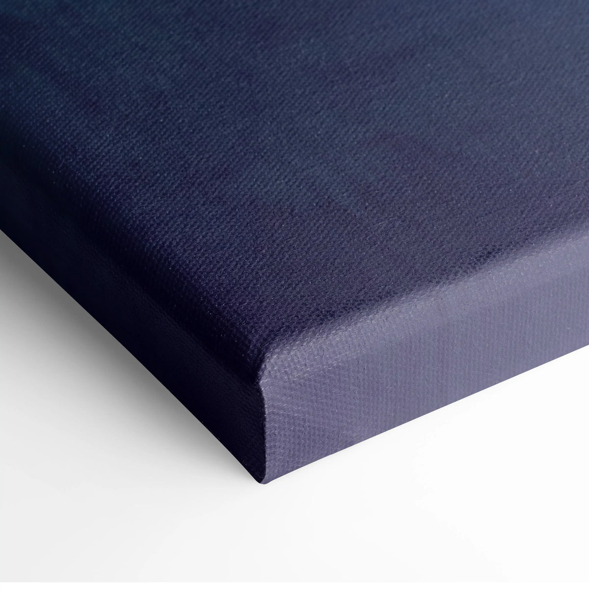 Dark navy blue canvas with textured woven fabric and raised edges in koenigsegg jesko inspired automotive wall art