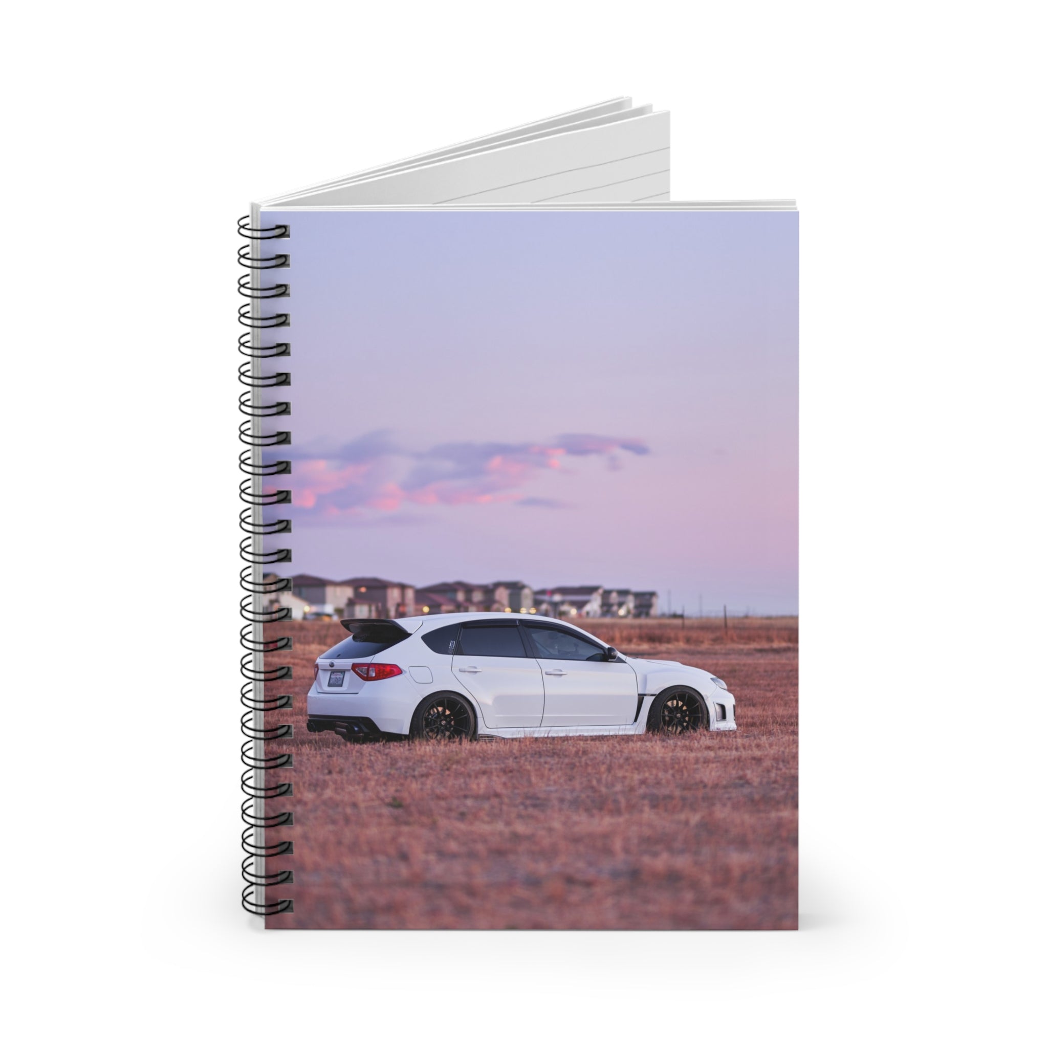 Subaru WRX STI Automotive Spiral Notebook #008 - Throttle Designs