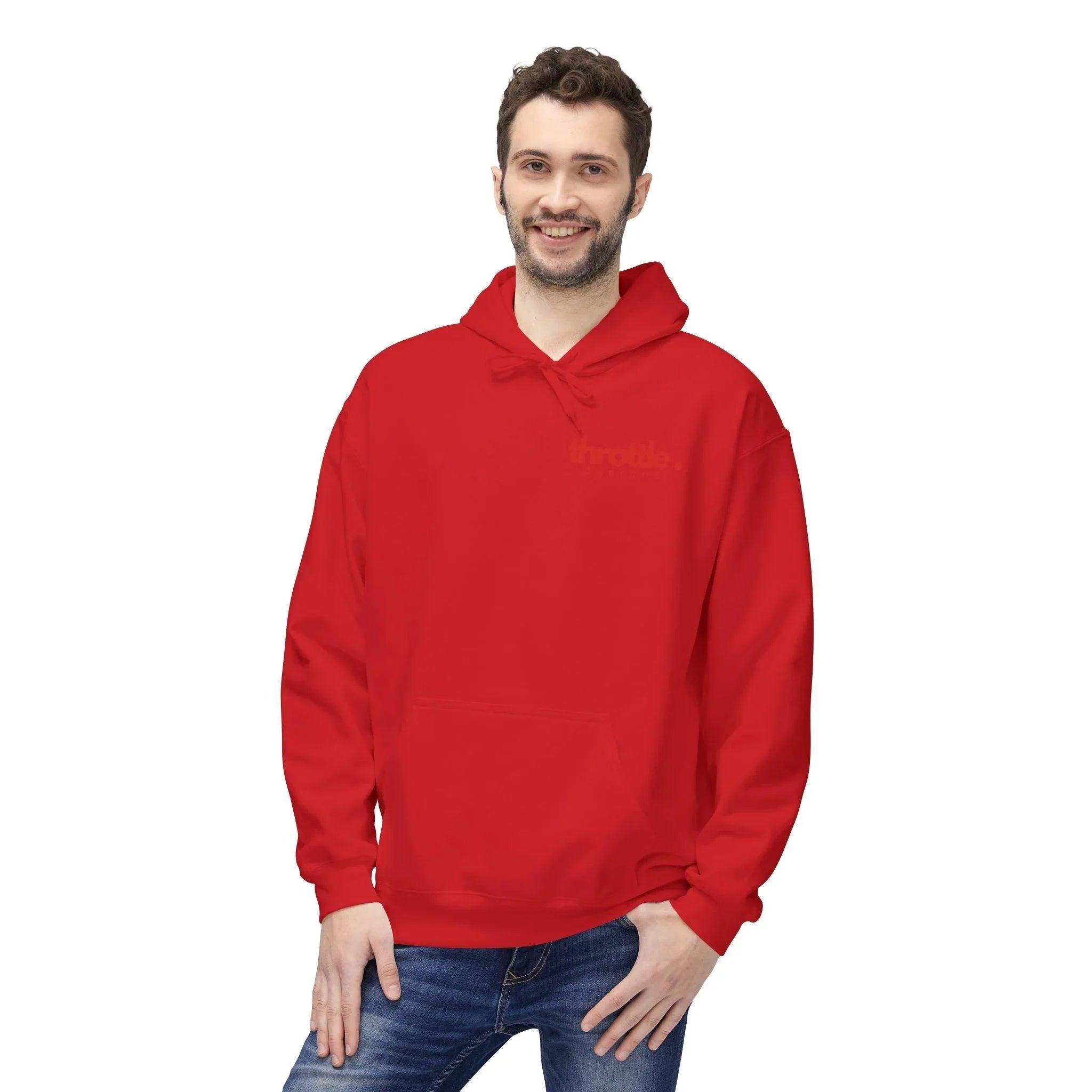 BMW Inspired S1000RR Monza Italia Fleece Hoodie Red Edition for Riders