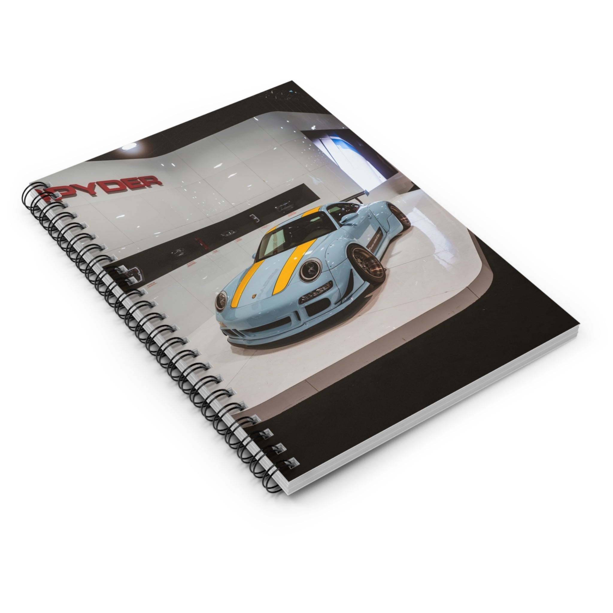 Porsche 911 Carrera 4 Automotive Spiral Notebook #001 - Throttle Designs