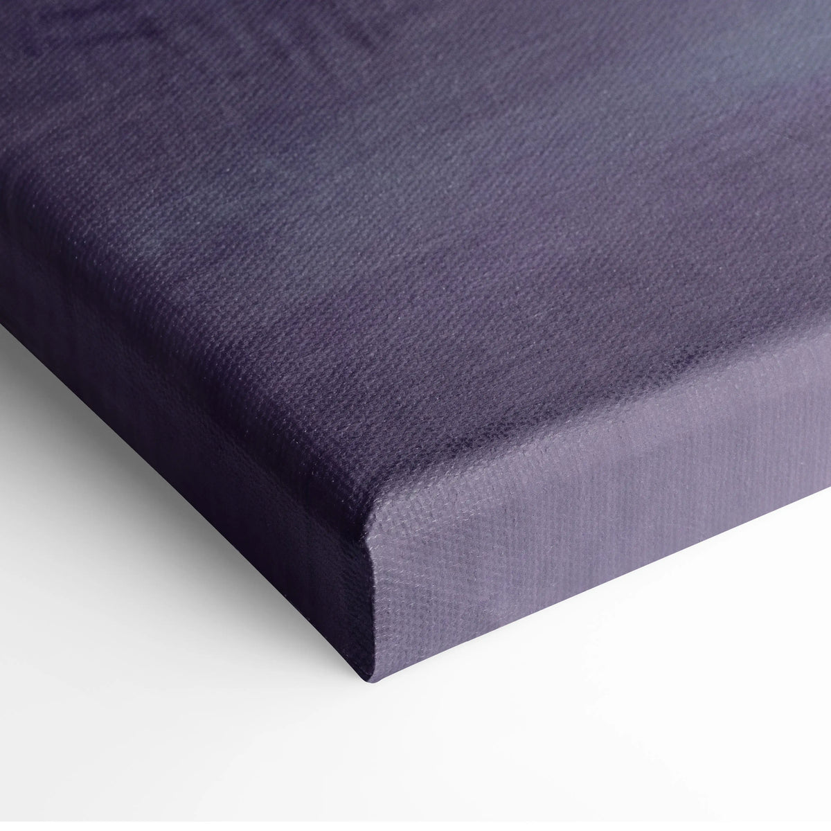 Deep purple Porsche 918 Spyder inspired luxury supercar canvas print with textured fabric-like surface wall art