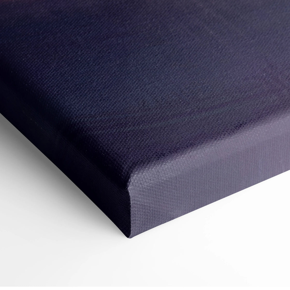 Dark navy canvas print with textured woven fabric surface inspired by ferrari sf90 spider for premium wall decor