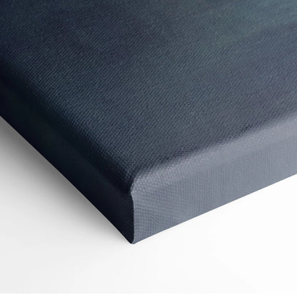 Dark navy canvas car wall art with textured woven surface and raised edges inspired by lamborghini gallardo track edition