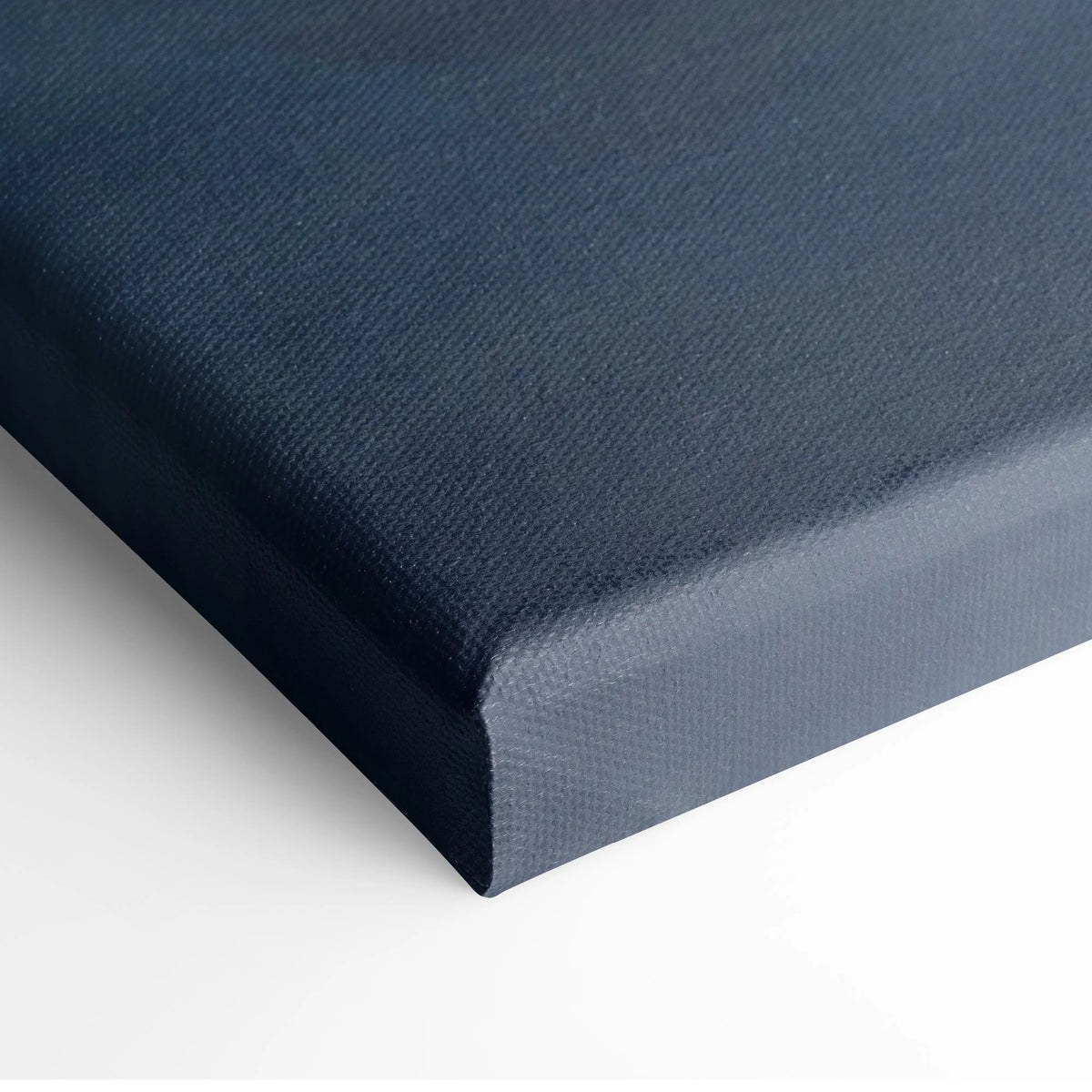 Dark blue canvas with textured woven surface and raised edges for mercedes-amg one inspired car wall art track edition