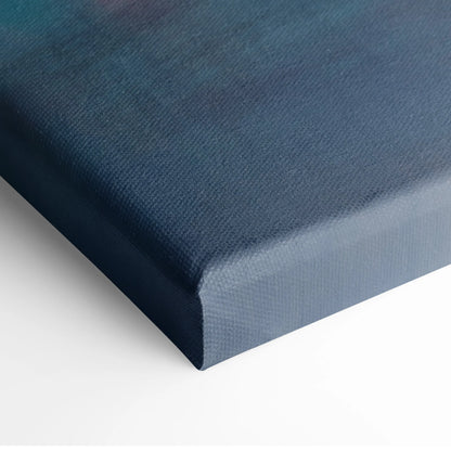 Dark blue canvas with textured woven surface and slightly raised edges in lamborghini veneno inspired supercar wall art
