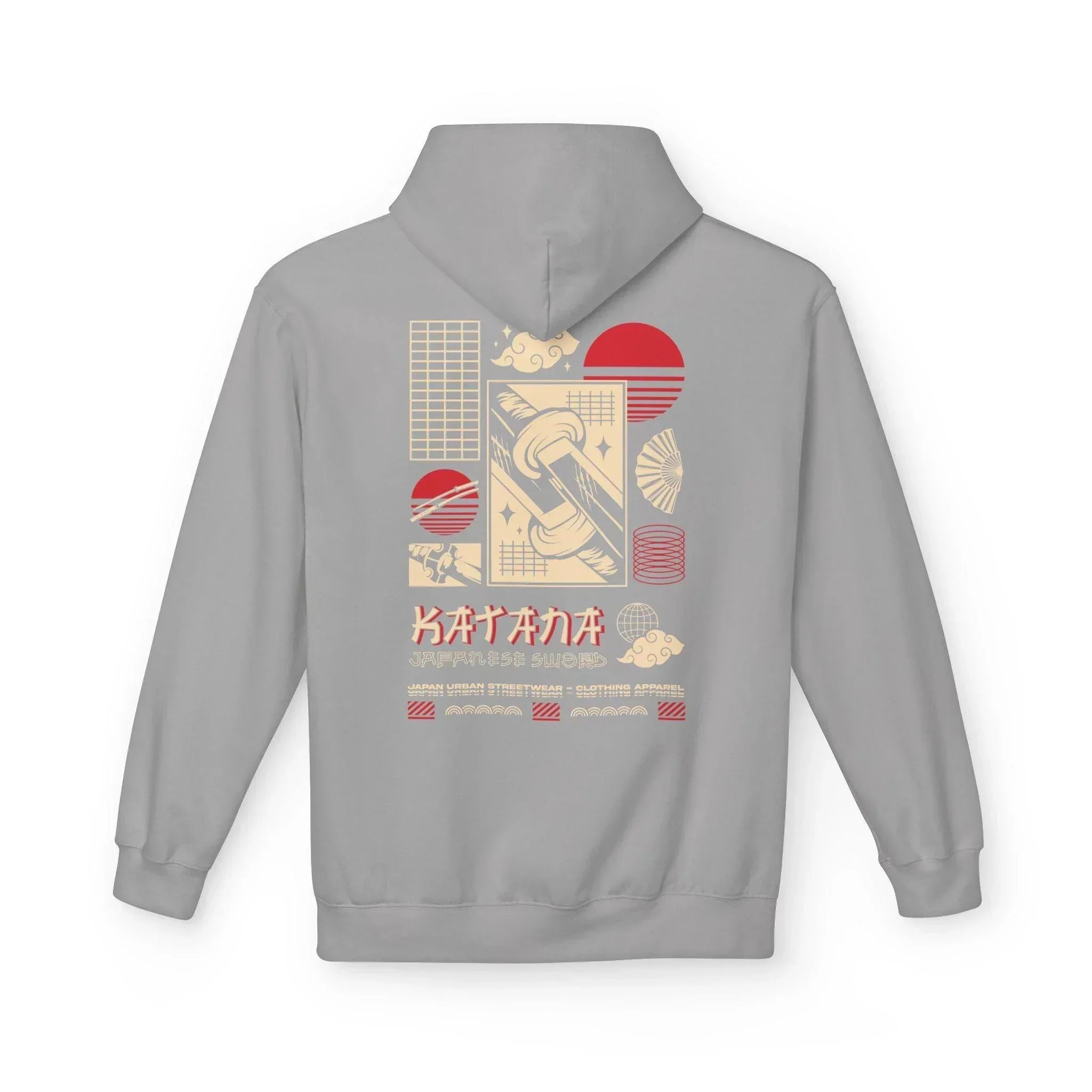 Ultimate "Katana" Japanese Fleece Hoodie for Stylish Streetwear Enthusiasts