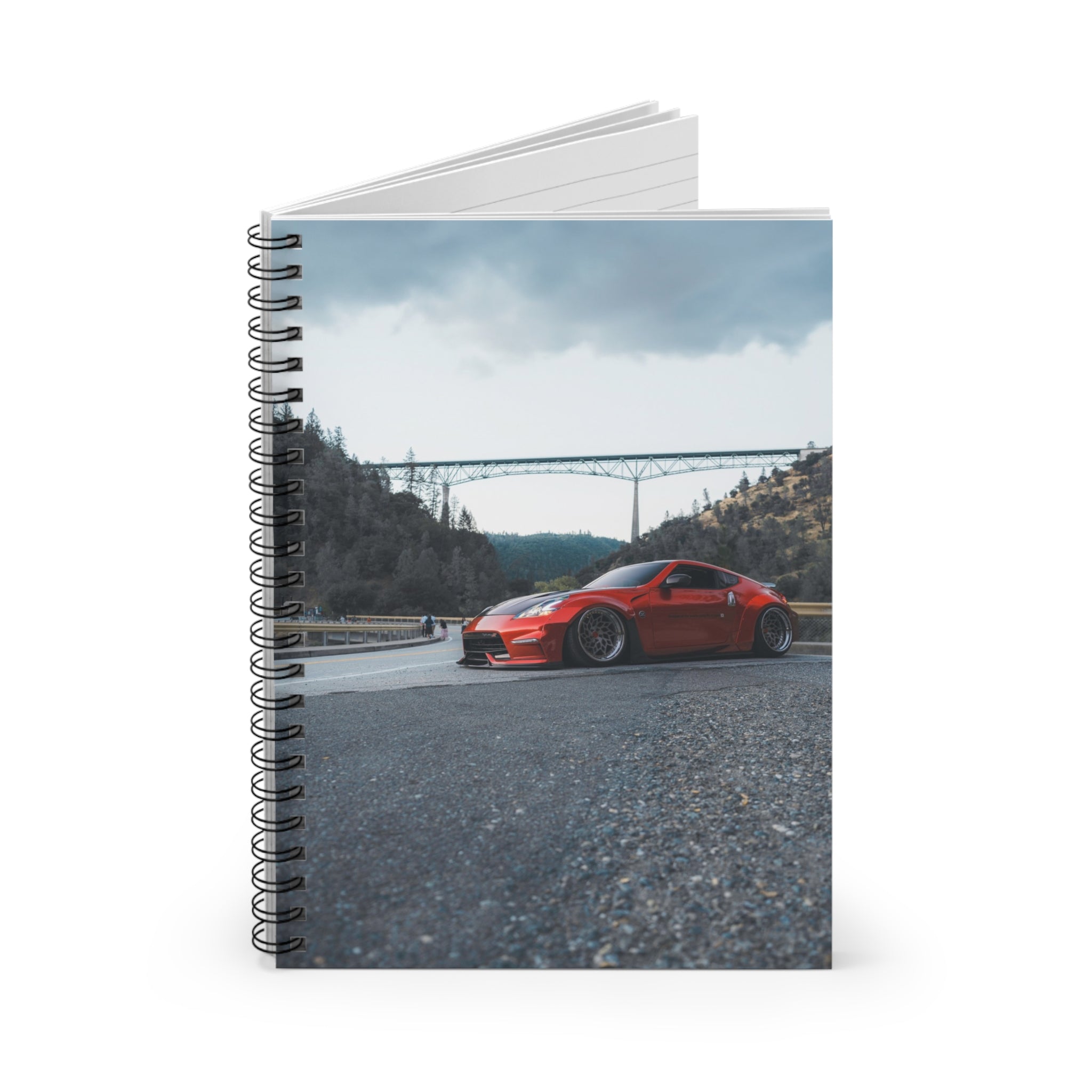 Nissan 370z Automotive Spiral Notebook #003 - Throttle Designs