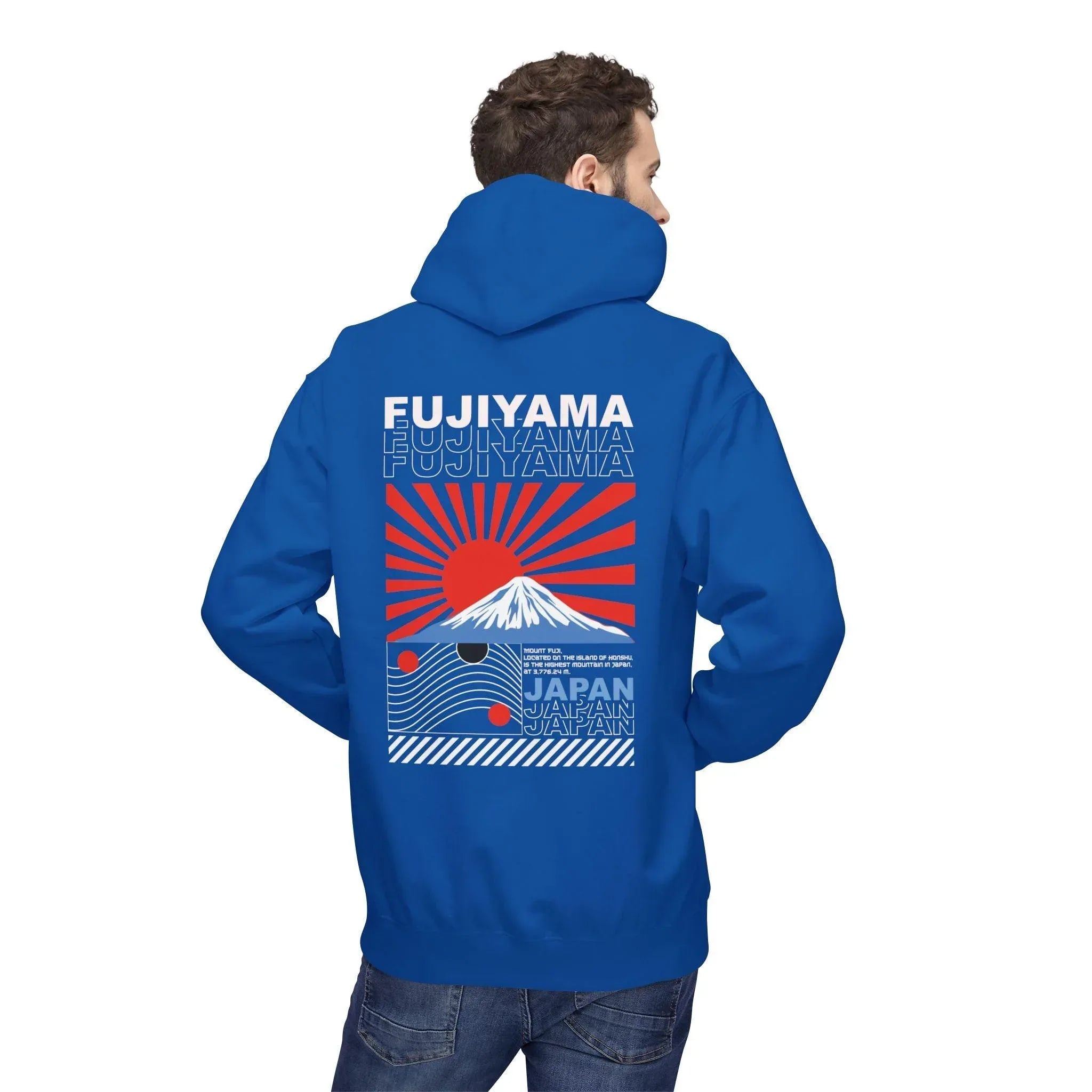 Fujiyama Japan Streetwear Cozy Fleece Hoodie - Ultimate Comfort & Style