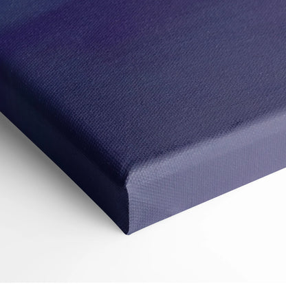 Deep navy canvas print with textured woven surface and slightly raised edges mclaren 720s gt3 inspired wall art