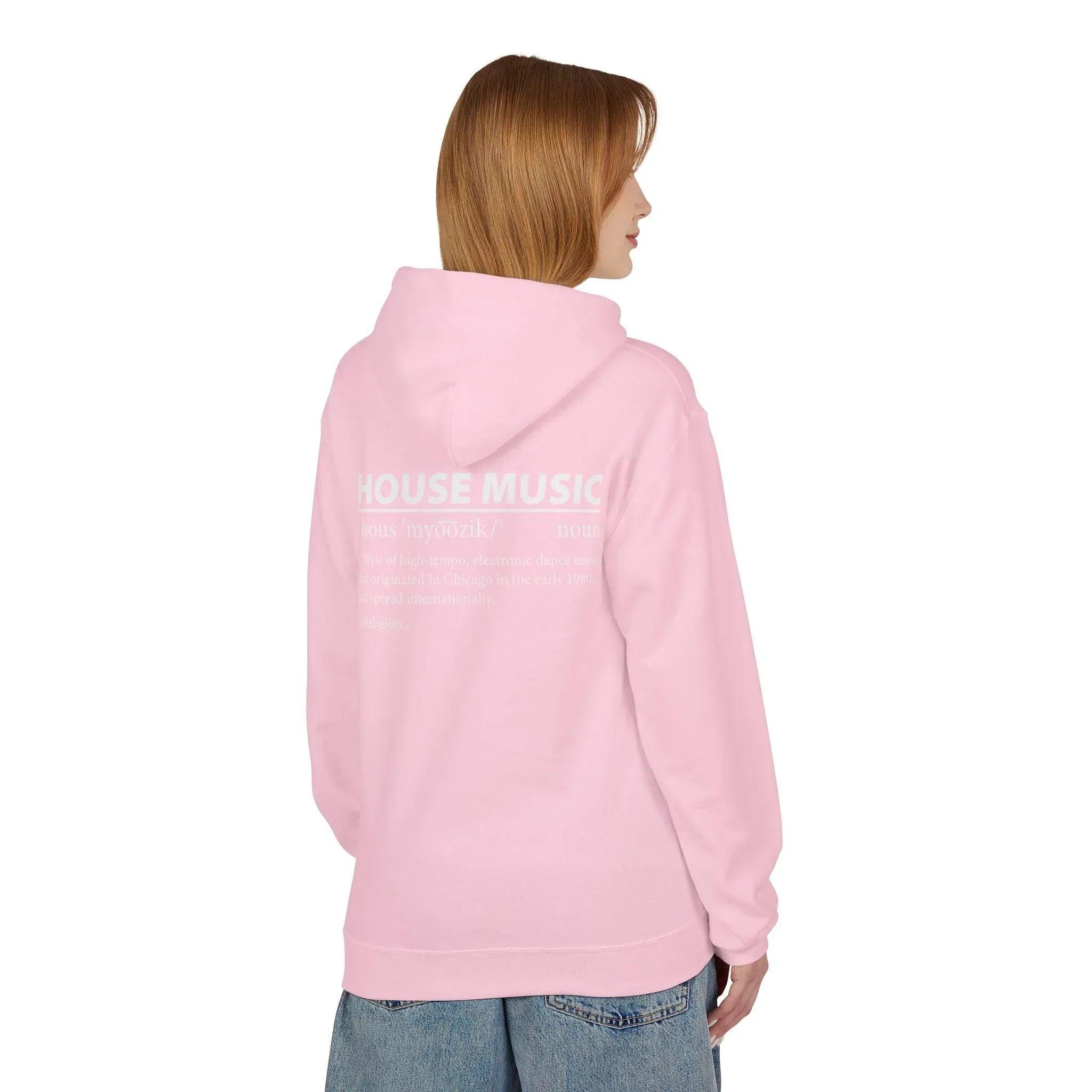 Ultimate House Music Fleece Hoodie for Comfort and Style