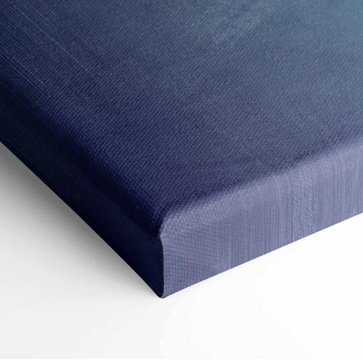 Deep navy canvas with textured woven surface and raised edges in porsche 911 gt3 inspired track edition wall art