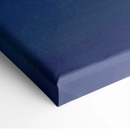 Deep navy blue woven canvas with textured surface and raised edges for pagani huayra bc inspired supercar wall art print