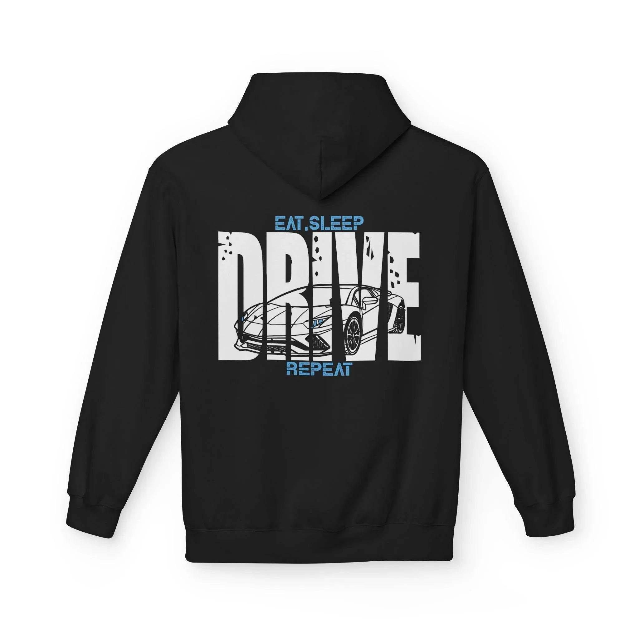 Luxury Lamborghini Aventador DRIVE Fleece Hoodie for Ultimate Comfort