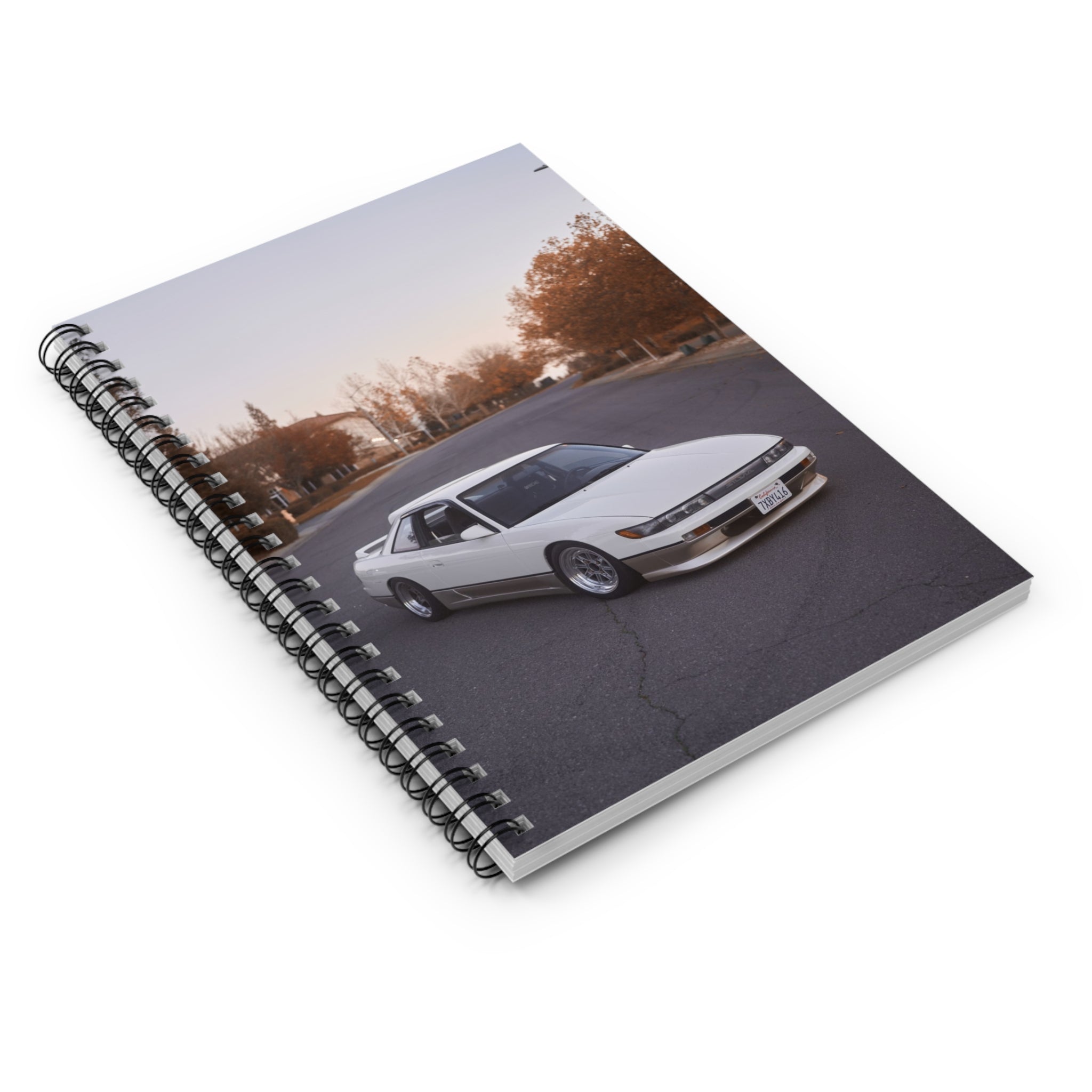 Nissan 240sx S13 Silvia Automotive Spiral Notebook #007 - Throttle Designs