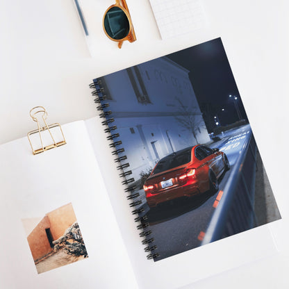 BMW F80 M3 Automotive Spiral Notebook #002 - Throttle Designs