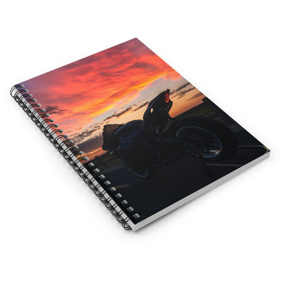 Yamaha R1 Motorcycle Spiral Notebook #002 - Throttle Designs