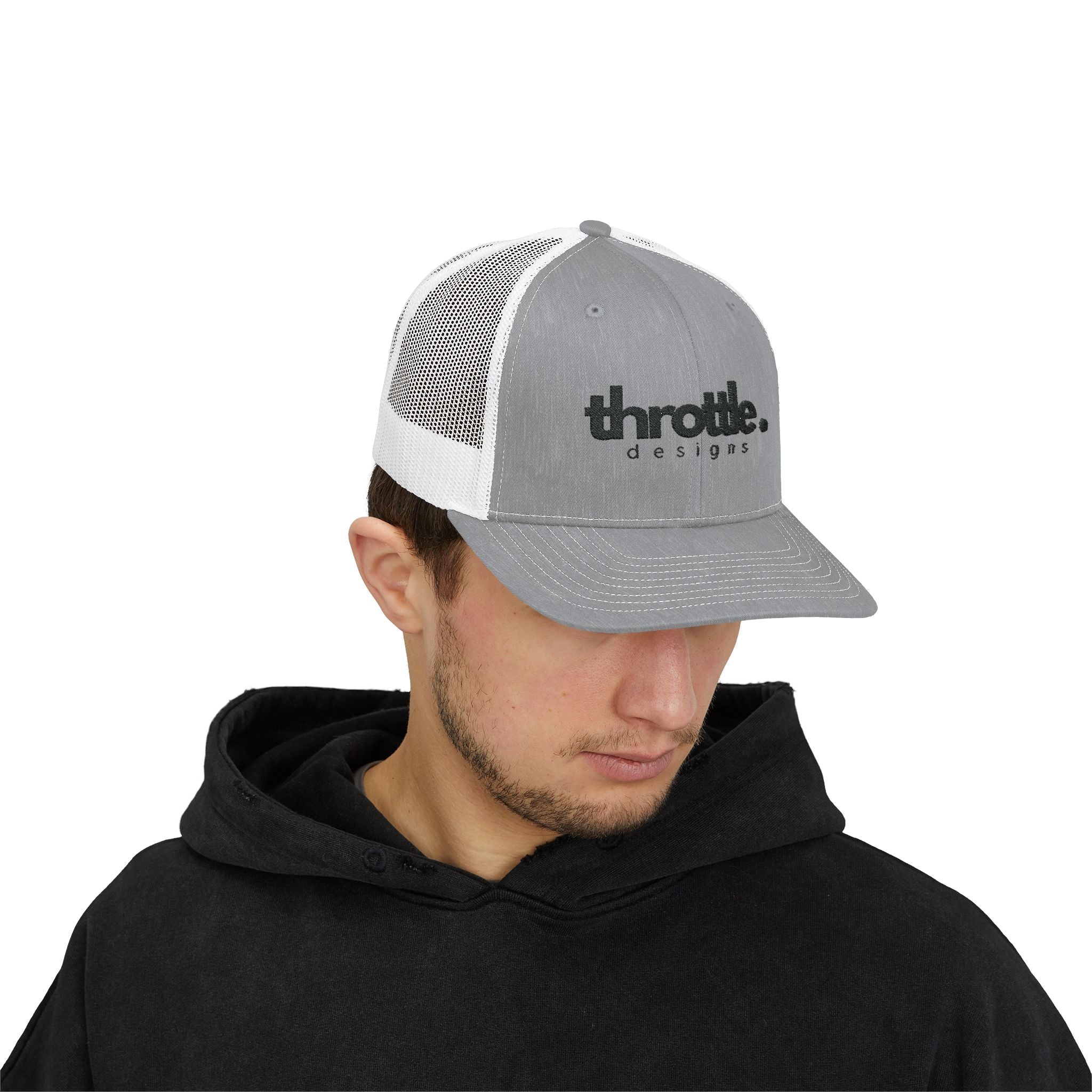 Premium Logo Snapback Cap - Throttle Designs