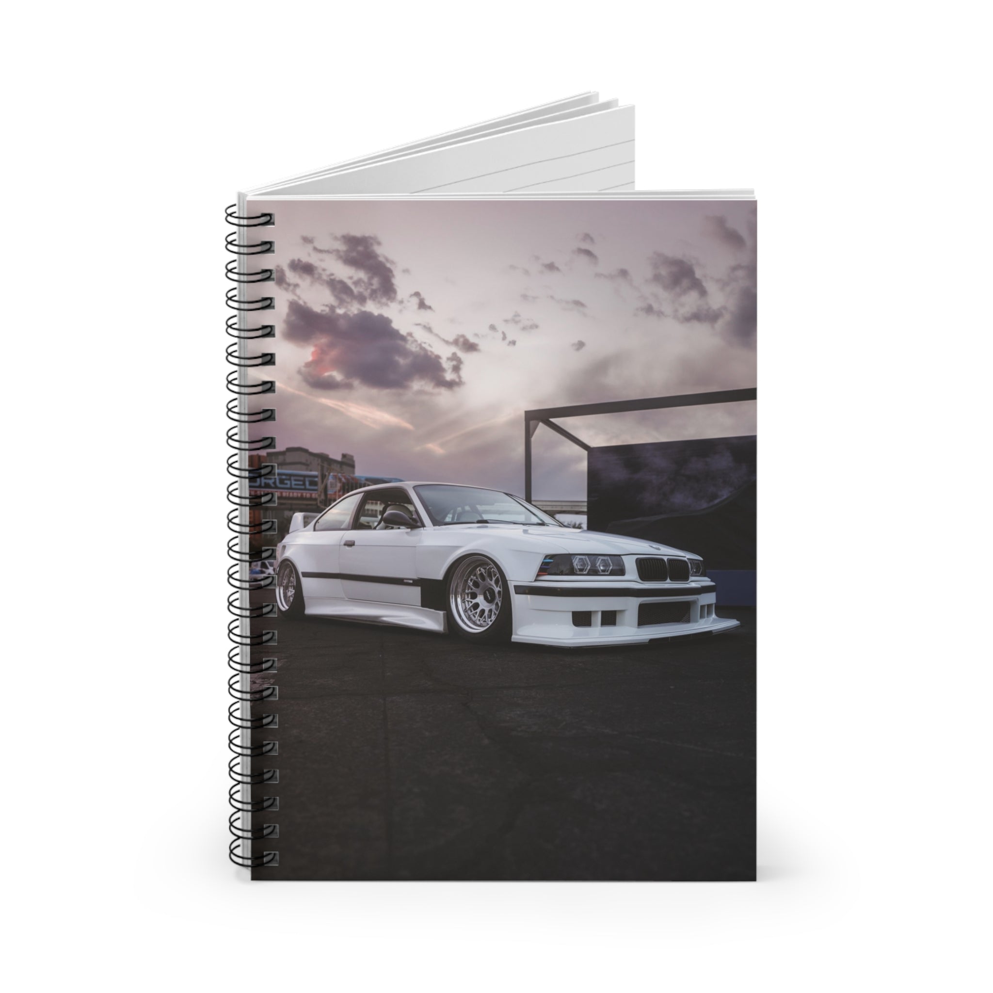 BMW E36 M3 Automotive Spiral Notebook #002 - Throttle Designs