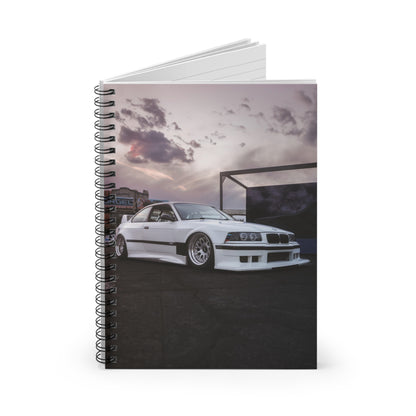 BMW E36 M3 Automotive Spiral Notebook #002 - Throttle Designs