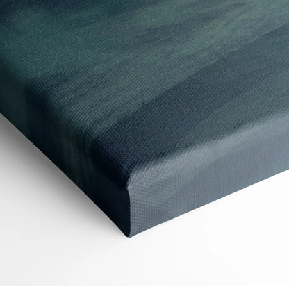 McLaren 720S inspired car wall art track edition canvas painting print with dark teal textured woven fabric surface