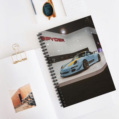 Porsche 911 Carrera 4 Automotive Spiral Notebook #002 - Throttle Designs