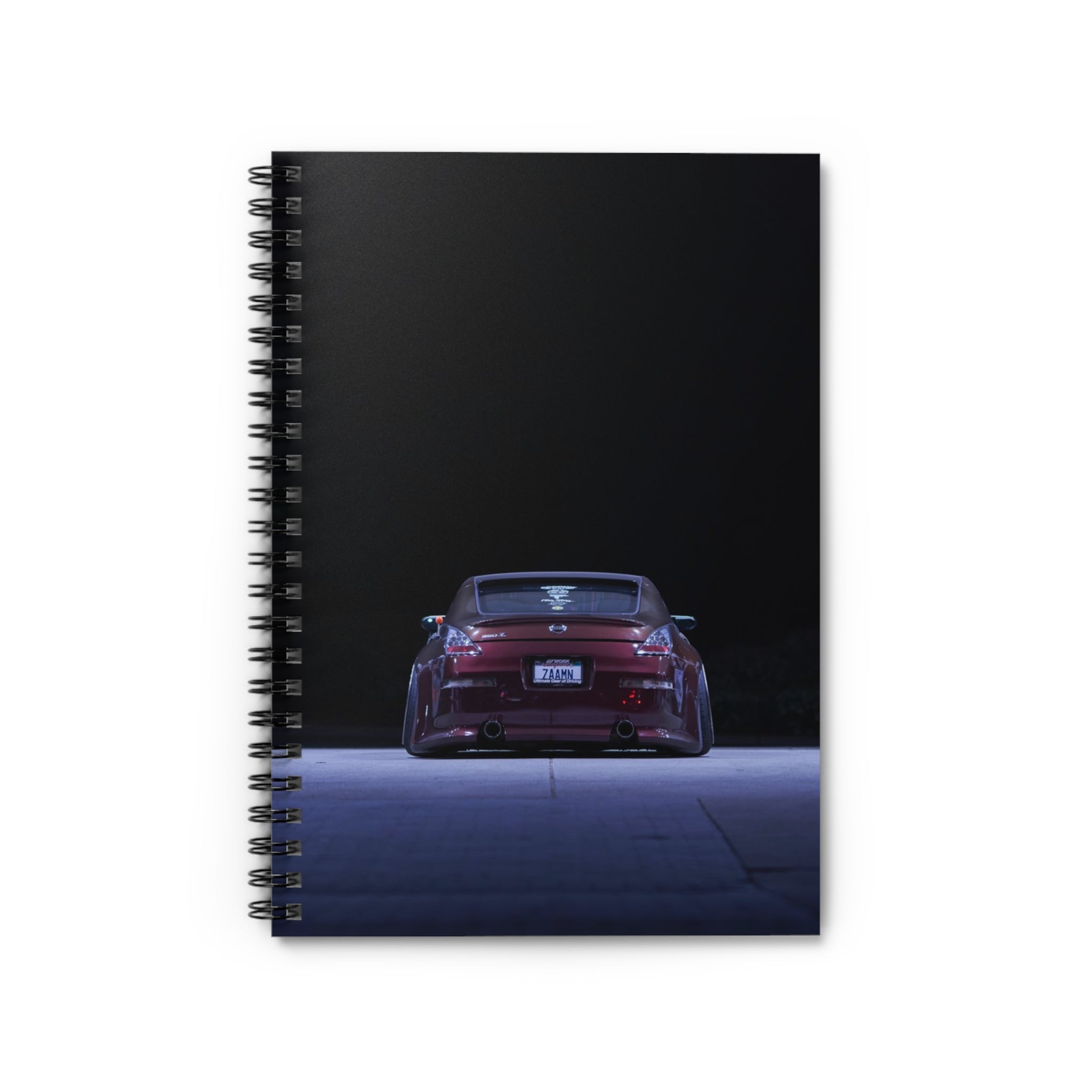 Nissan 350z Automotive Spiral Notebook #004 - Throttle Designs